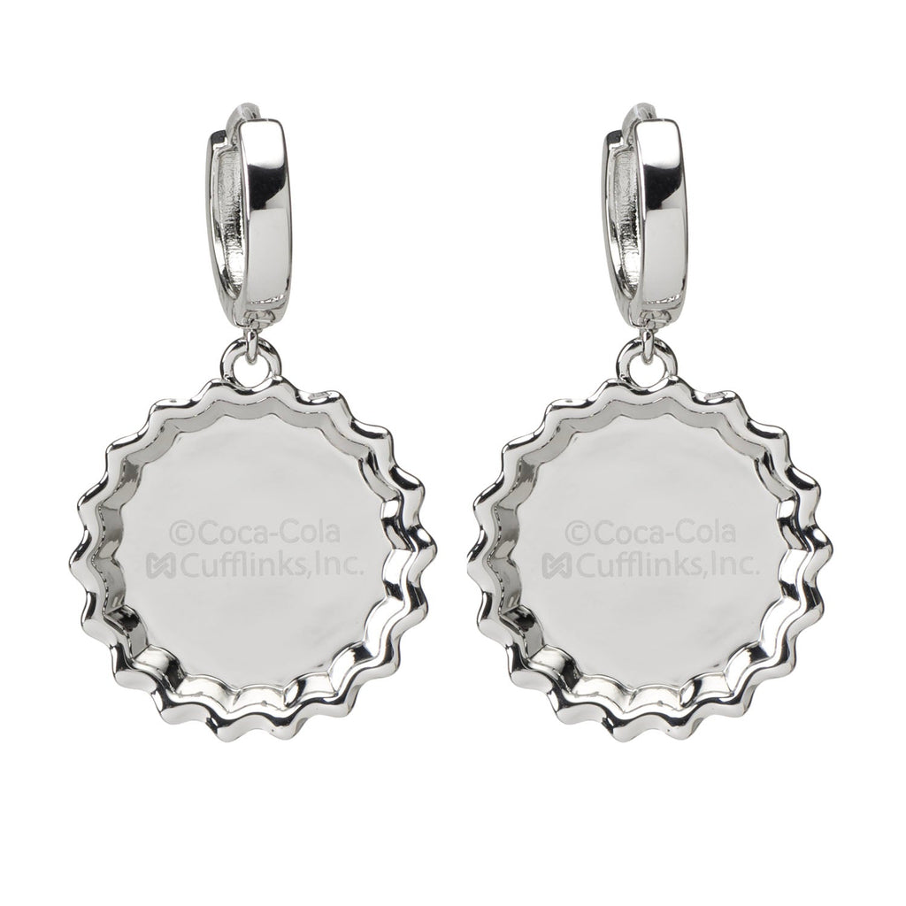 Coca-Cola® Red Bottle Cap Earrings