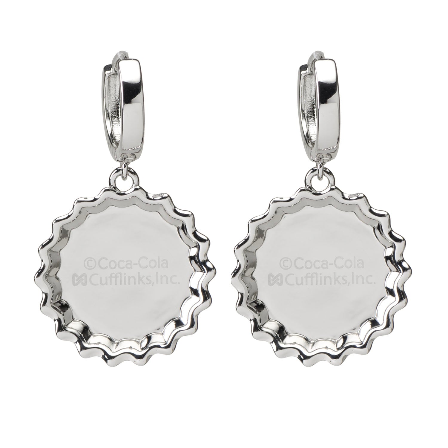 Coca-Cola® Red Bottle Cap Earrings