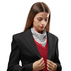 Diet Coke Satin Grey Scarf