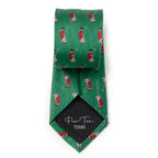 Santa Golf Par-Tee Men's Green Tie