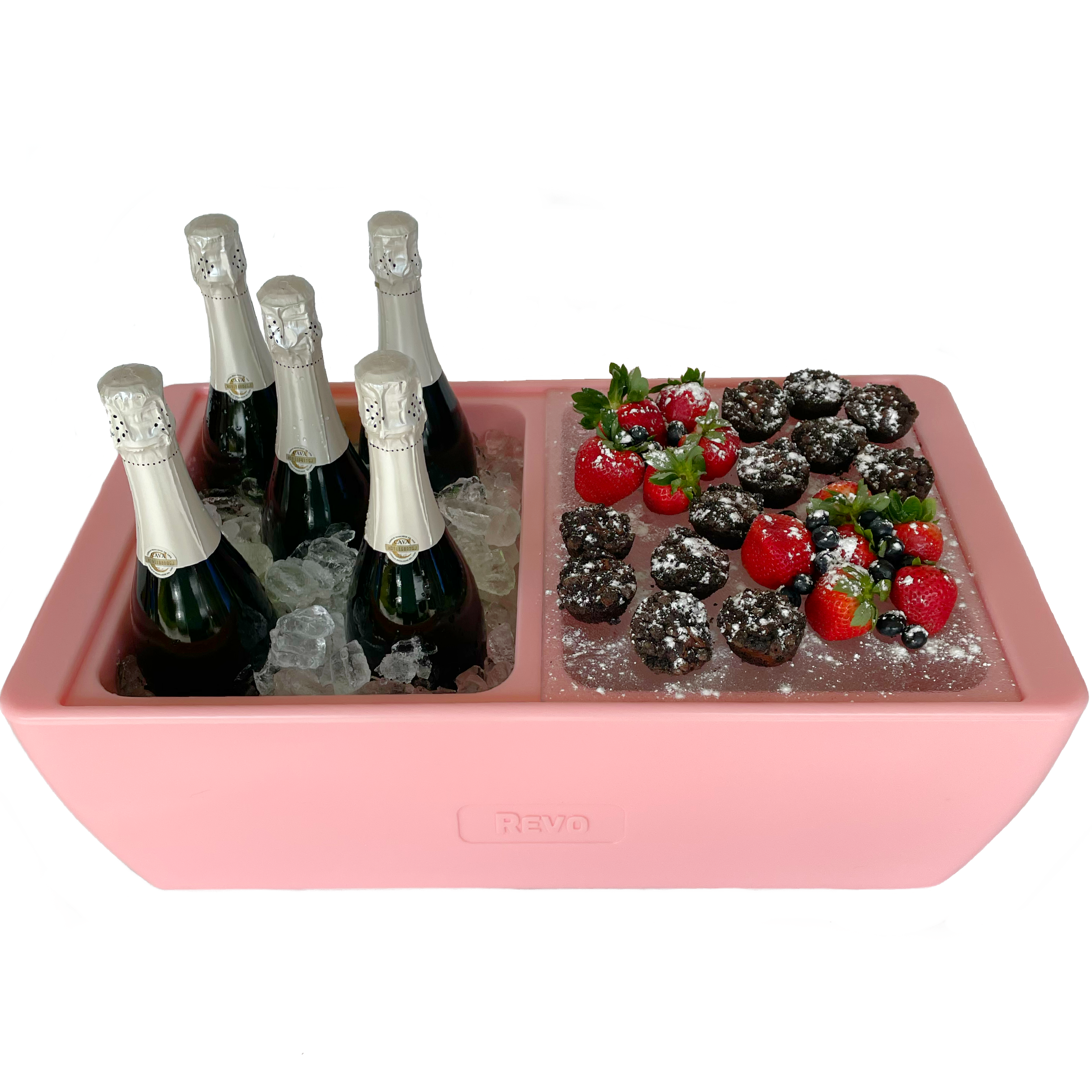 Dubler HEAT Flameless Chafer and Cooler™ | Pink Coral