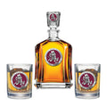 Arizona State Sun Devils Sparky Logo Capitol Decanter with 2 Glasses