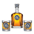 Auburn Tigers Capitol Decanter with 2 Glasses