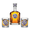 ECU Pirates Capitol Decanter with 2 Glasses