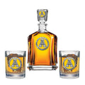 Appalachian State Mountaineers Capitol Decanter with 2 Glasses