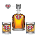 Iowa State Cyclones Capitol Decanter with 2 Glasses