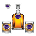 James Madison Dukes Capitol Decanter with 2 Glasses