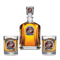 250th Anniversary Marine Corps Capitol Decanter with 2 Glasses