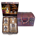 America's 250th Anniversary Statue of Liberty Capitol Decanter and 2 Glasses w/Chest Box