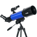 Explore One CF400 70mm Telescope with Carbon Fiber Wrap and AZ Mount – Blue