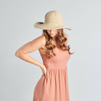 San Diego Hat Company's Original Women's Cotton Crochet Large Brim Hat