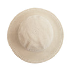 Women's Cotton Crochet Hat Medium Brim