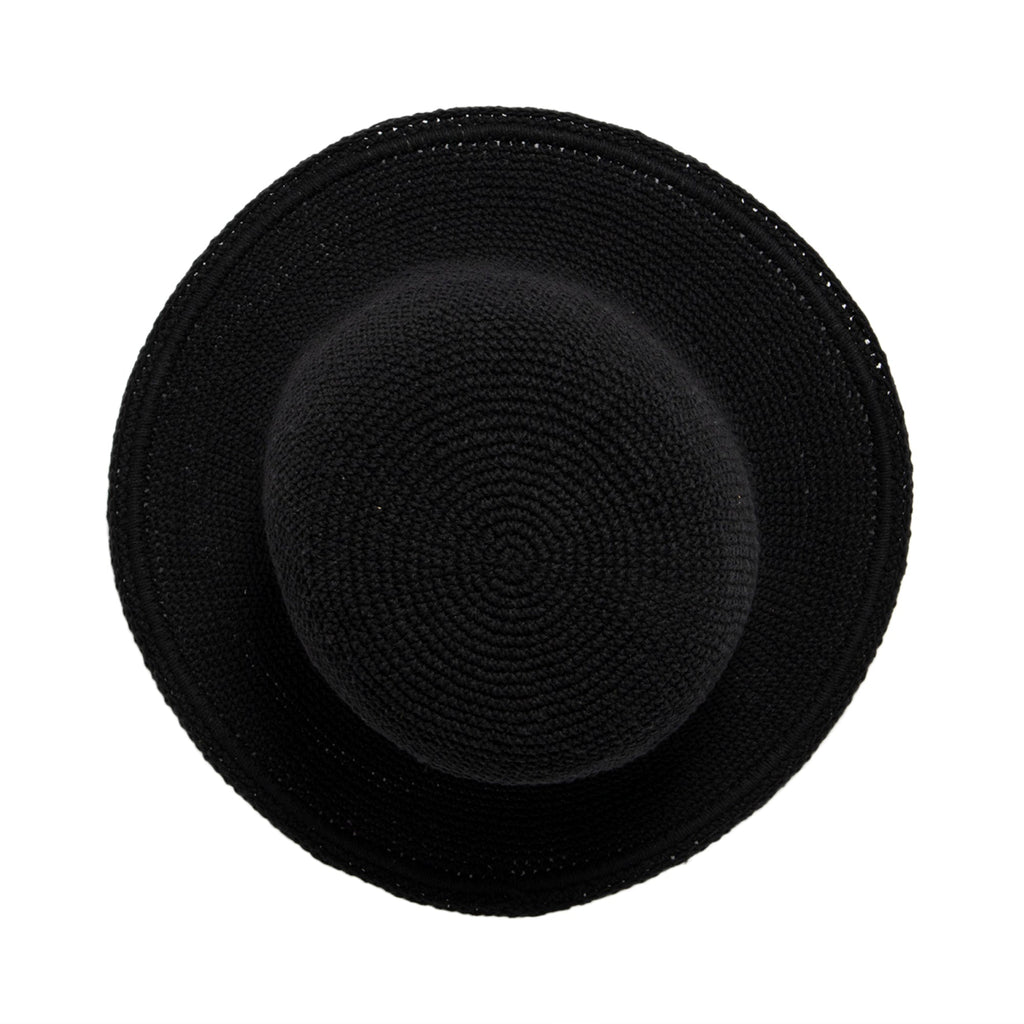 Women's Crocheted Brim Hat