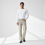 Century Penthouse Sanctum Cross Men's Denim Pants - Tan