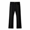 Century Penthouse Celestial Stud Men's Denim Pants - Black