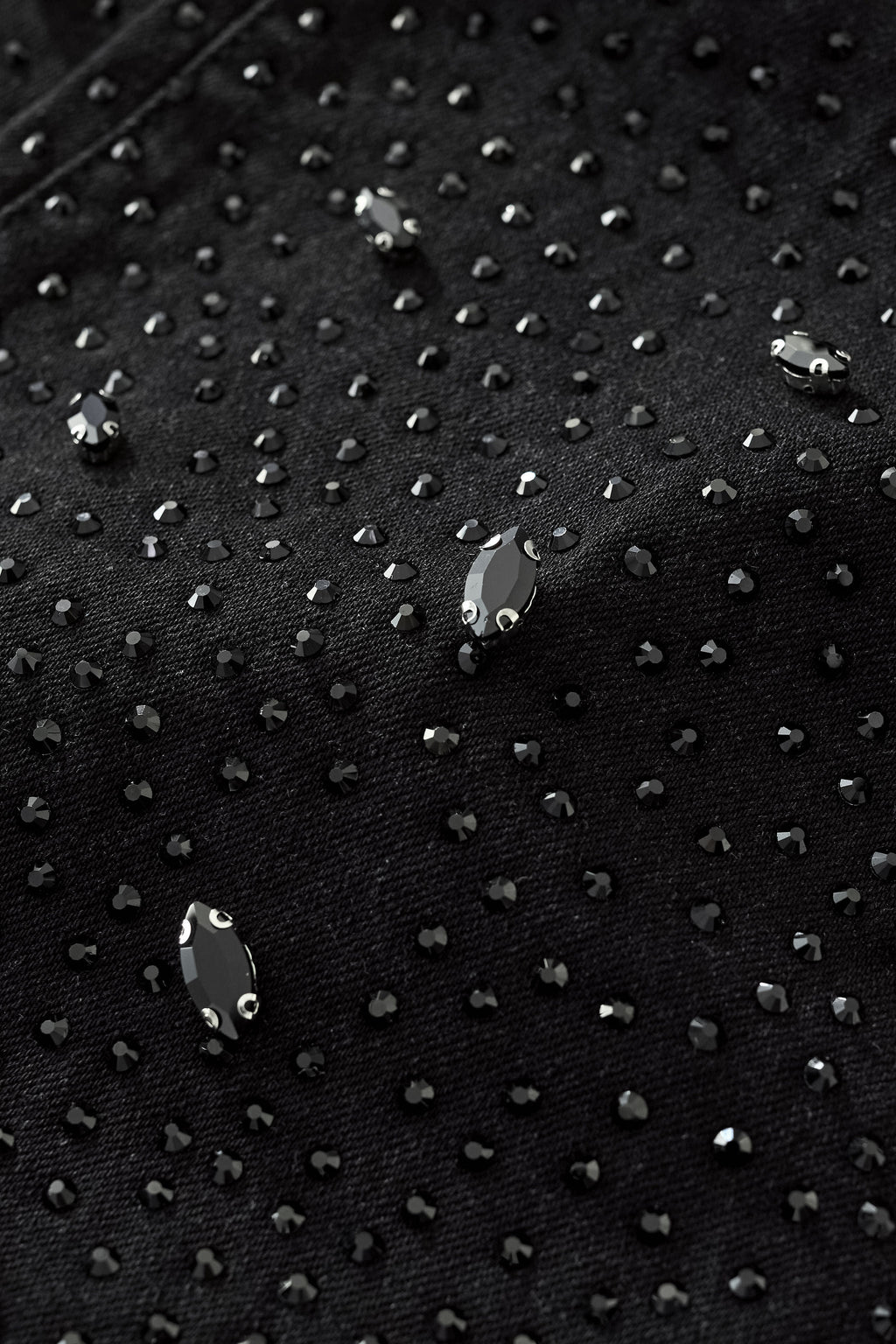 Century Penthouse Celestial Stud Men's Denim Pants - Black