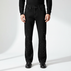 Century Penthouse Celestial Stud Men's Denim Pants - Black