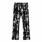 Century Penthouse Flocked Eclipse Men's Denim Pants - Black