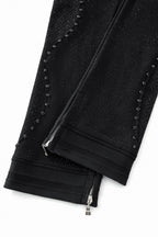 Barocco Midnight Matrix Studded Men's Sweatsuit - Black