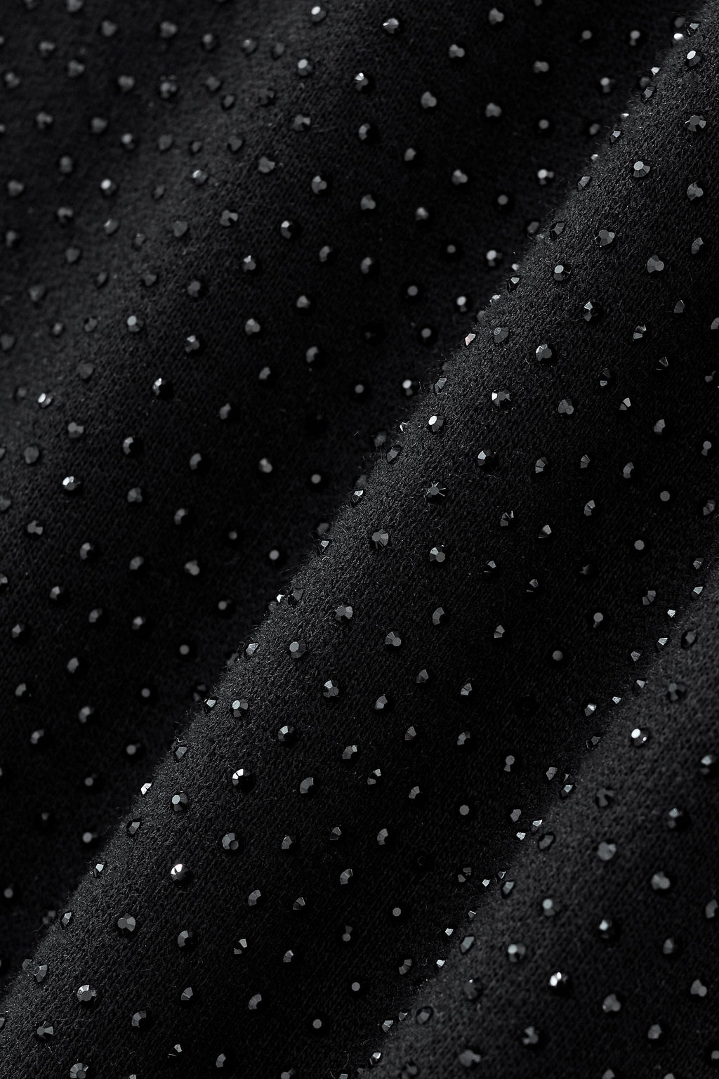 Barocco Midnight Matrix Studded Men's Sweatsuit - Black