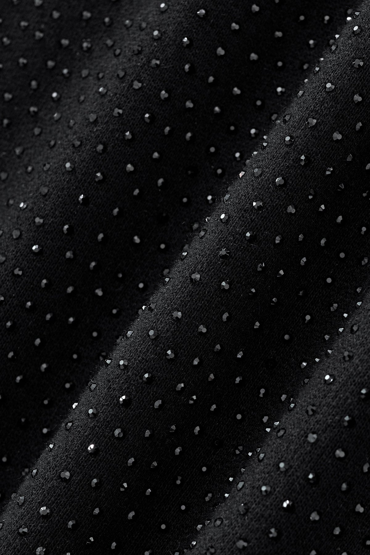 Barocco Midnight Matrix Studded Men's Sweatsuit - Black