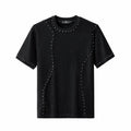 Radiant Grid Stone Short set – Century Penthouse BLACK/BLACK