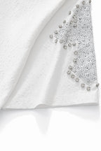 Century Penthouse Sanctum Cross Men's Short Set - White/Silver