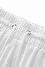 Century Penthouse Sanctum Cross Men's Short Set - White/Silver