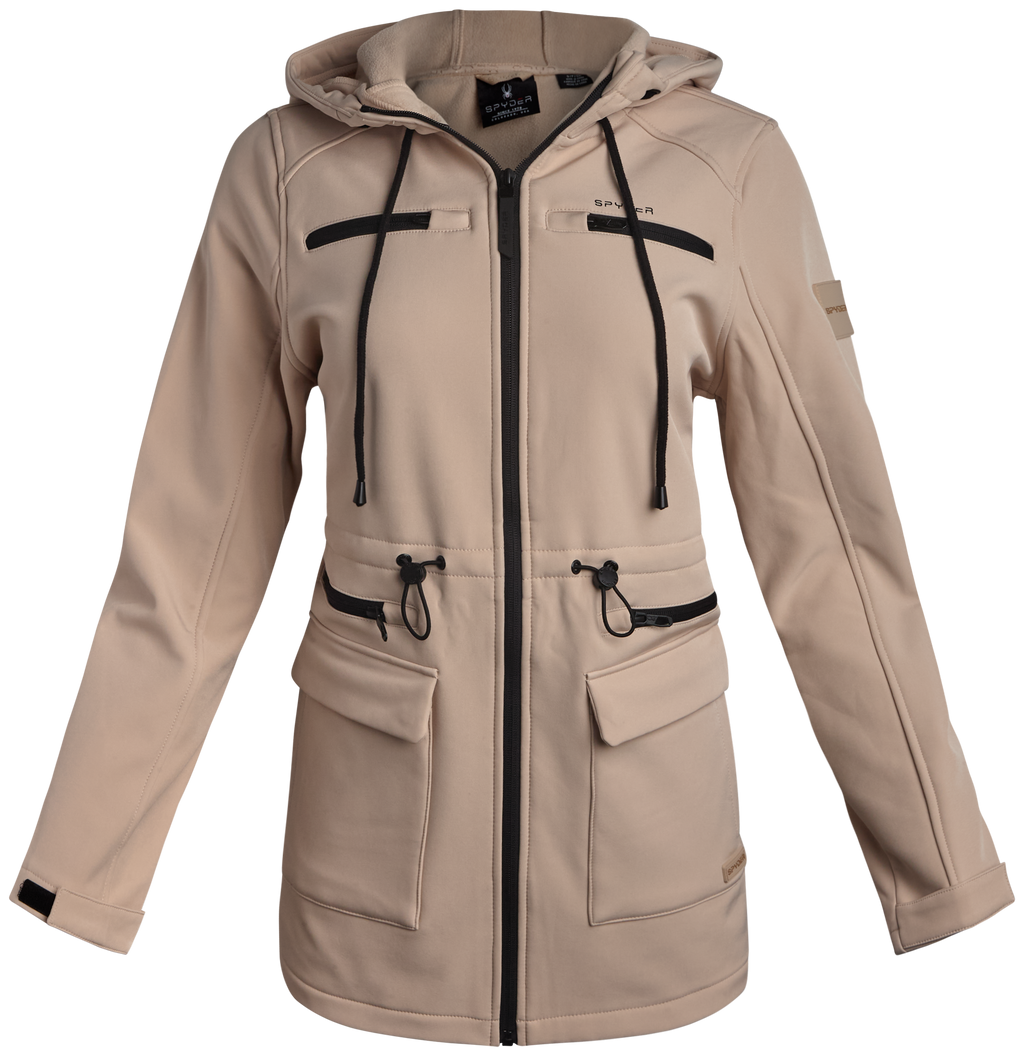 SPYDER Womens Long Softshell Jacket