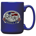 America's 250th Anniversary Mount. Rushmore Coffee Mug