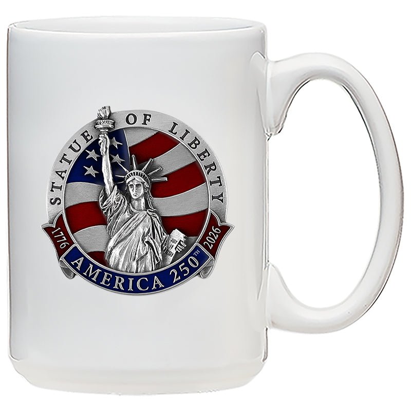 All American Mug - America's 250th Anniversary Statue of Liberty Coffee Mug