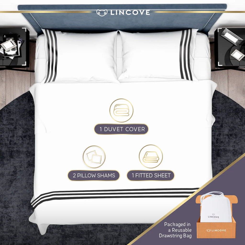 100% Cotton Luxe Duvet Cover Set