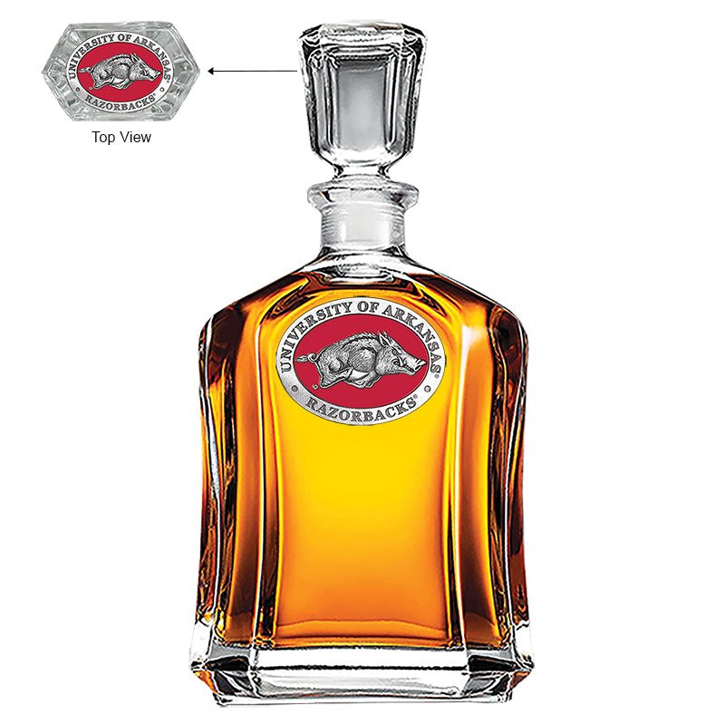 Arkansas Razorbacks Capitol Decanter