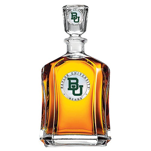 Baylor Bears Capitol Decanter