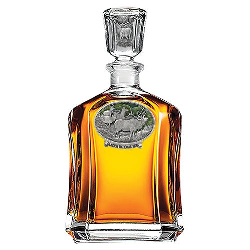 Elk Glacier National Park Capitol Decanter