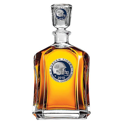 Auburn Tigers National Football Champions 2010 Capitol Decanter