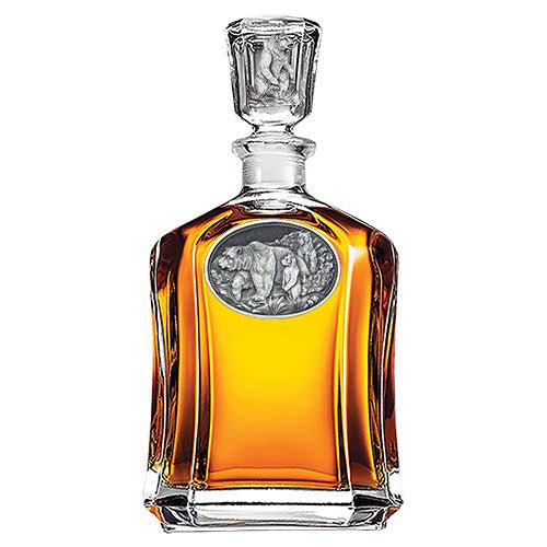 Grizzly Bear Capitol Decanter