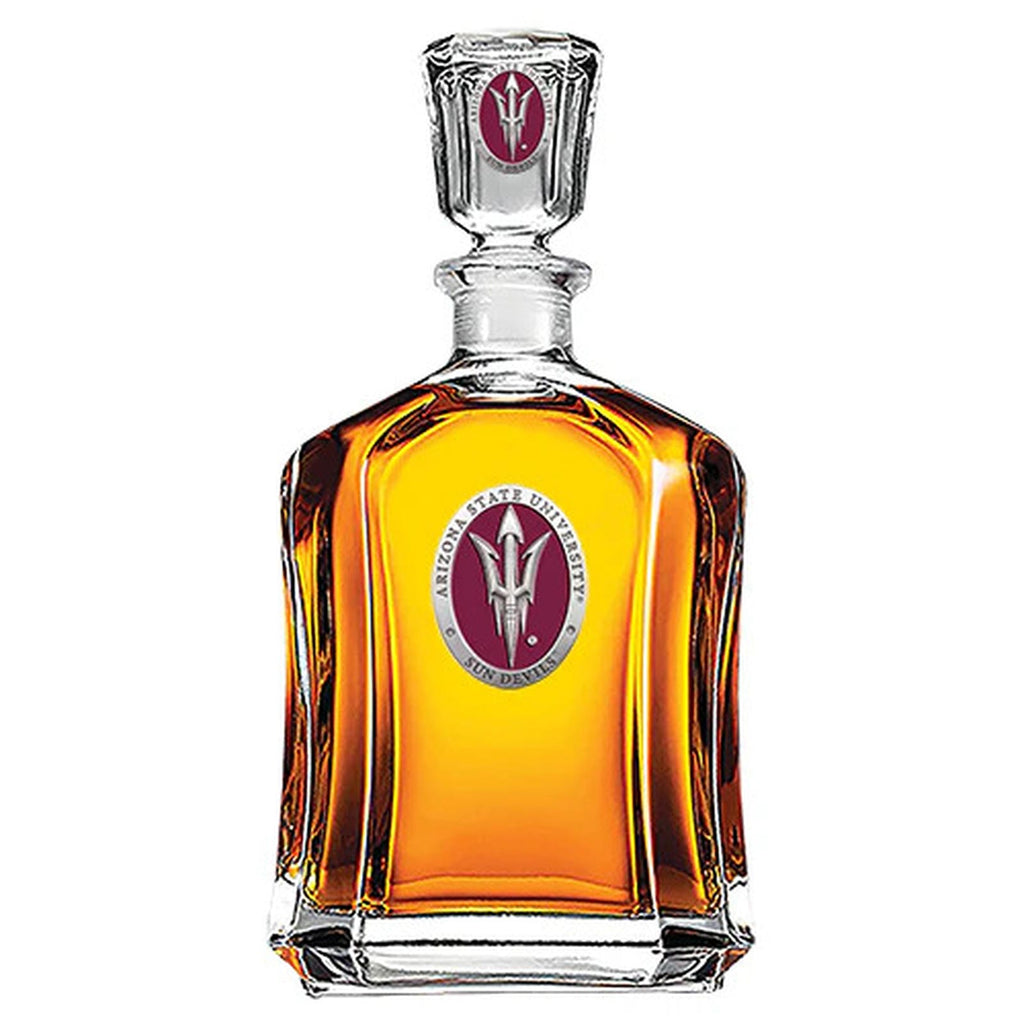 Arizona State Sun Devils Pitch Fork Logo Capitol Decanter