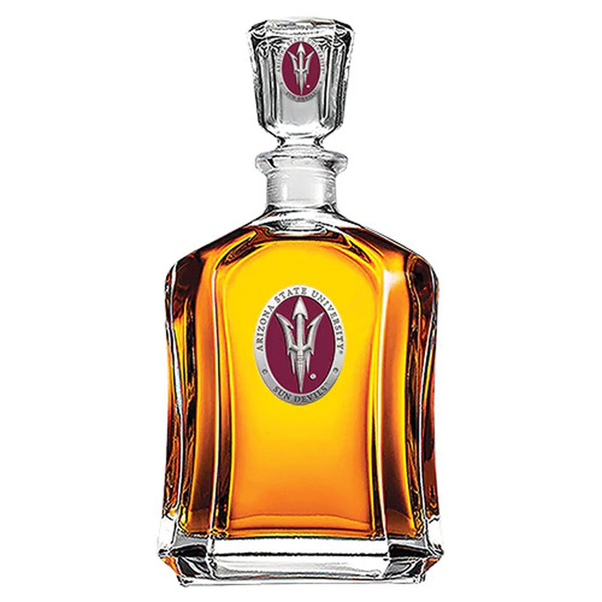 Arizona State Sun Devils Pitch Fork Logo Capitol Decanter
