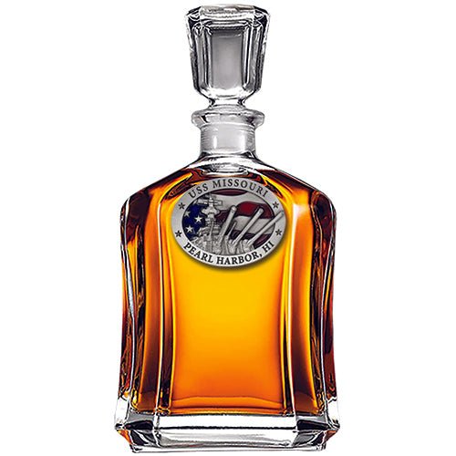 USS Missouri Capitol Decanter