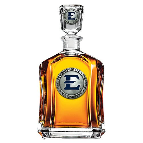 East Tennessee State Buccaneers Capitol Decanter