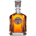Georgia Bulldogs National Champions 2021 Spike Logo Capitol Decanter
