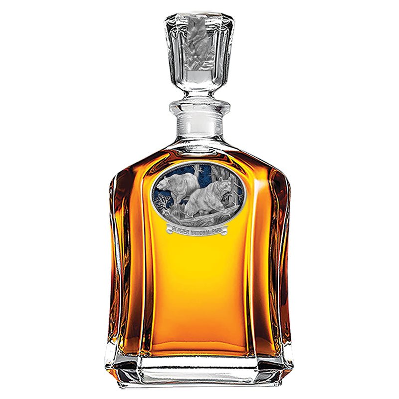 Black Bear Glacier National Park Capitol Decanter
