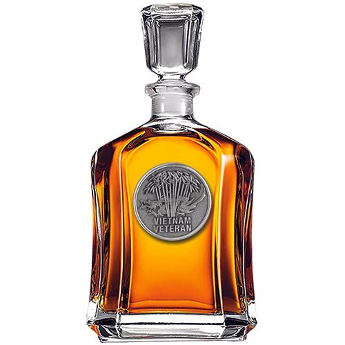 Vietnam Veteran Capitol Decanter