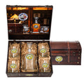 Iowa Hawkeyes Capitol Decanter Chest Set
