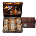 Moose Capitol Decanter Chest Set