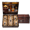 Georgia Bulldogs National Champions 2021 Shield Logo Capitol Decanter Chest Set
