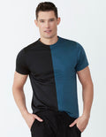 GSTQ Blackslate Colorblock Tee - Large