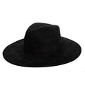Pioneer - Cut & Sew Faux Suede Fedora