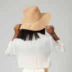 Pioneer - Cut & Sew Faux Suede Fedora